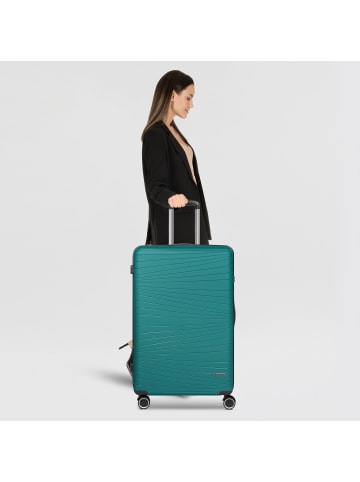 Franky Dallas 3.0 4 Rollen Trolley L 75 cm in turquoise