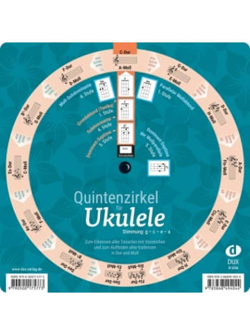 Edition Dux Noten - Quintenzirkel für Ukulele