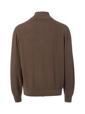 Gant Strickjacke in mocca - 0001