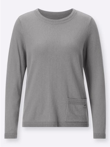 WITT WEIDEN Pullover in steingrau