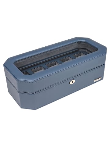 Windrose Schmuckkasten 31.5 cm in blau