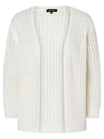 More & More Ajourstrickcardigan in off white