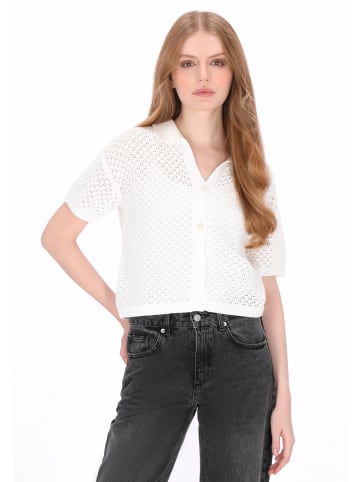 DreiMaster Women Cardigan in offwhite