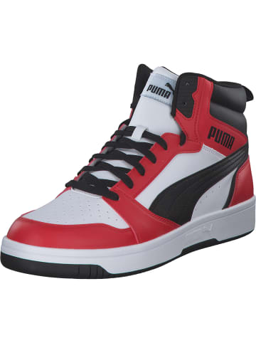 Puma Sneakers High in White-PUMA Black-For All Ti