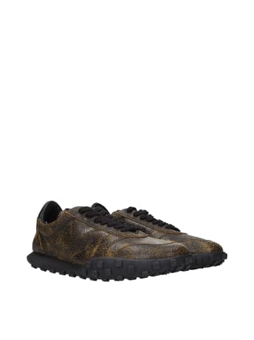 Jil Sander Schwarz Leder Sneaker