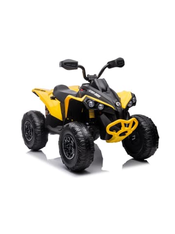 LEAN TOYS DK-CA002 12V10AH 4x4 Gelber Akku Quad