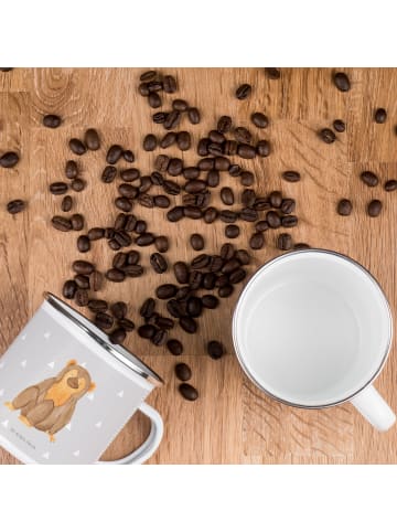 Mr. & Mrs. Panda wandertasse Affe ohne Spruch in Grau Pastell