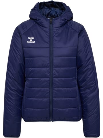 Hummel Jacke "Hmlgo Quilted Hood Jacket Woman" in Blau
