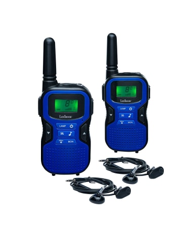 Lexibook Digitale Walkie-Talkies Reichweite 5 km mit Taschenlampe