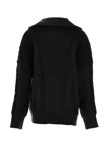 VIRITA Women Strickjacke in Dunkelschwarz