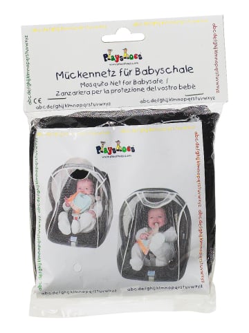 Playshoes Mückennetz für Baby-Trage in weiß