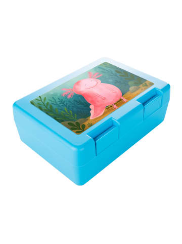 Mr. & Mrs. Panda Bento Box Axolotl Glücklich Design ohne Spruch in Weiß
