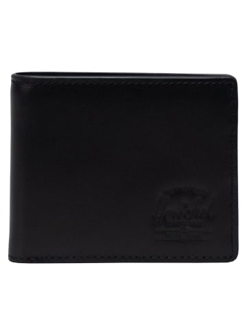 Herschel Herschel Hank Leather RFID Wallet in Schwarz