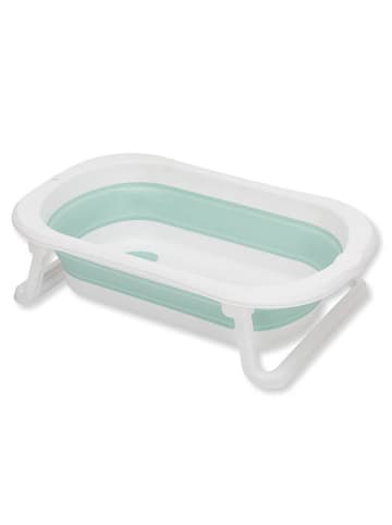 fillikid Faltbadewanne Orka mit ausklappbaren in weiss,gruen