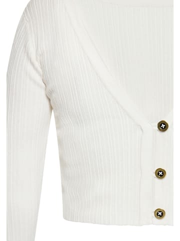 NAEMI Damen Bluse in WOLLWEISS