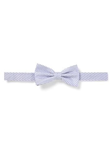 Finshley & Harding London Fliege und Einstecktuch in rosa marine - 0002