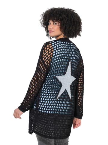 Angel of Style Strickjacke in schwarz