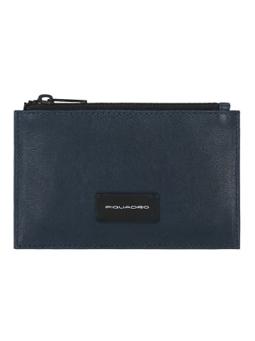 Piquadro Harper Kreditkartenetui Leder 12 cm in night blue