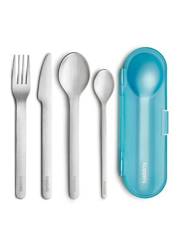 Kuppels 4-tlg. Besteckset 2GO in mint matt