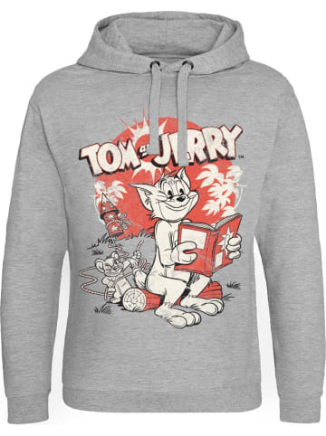 Tom & Jerry Hoodie in Grau