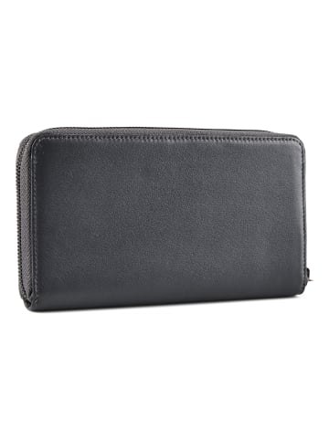 Mandarina Duck Downtown Geldbörse RFID Schutz Leder 19.5 cm in iron gate