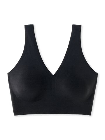 Schiesser Bustier mit Pads in Schwarz
