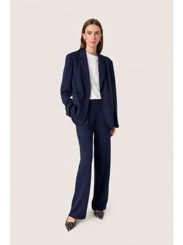 Soaked in Luxury SLEllan Pants Regular fit in Night Sky