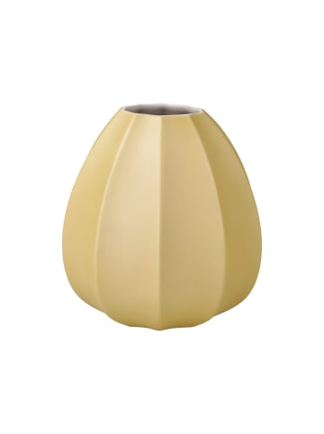 Goebel Vase " Concave " in Champagner