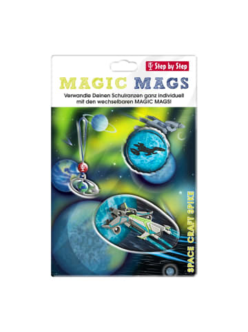 Step by Step Ranzen-Zubehör-Set MAGIC MAGS in Space Craft Spike