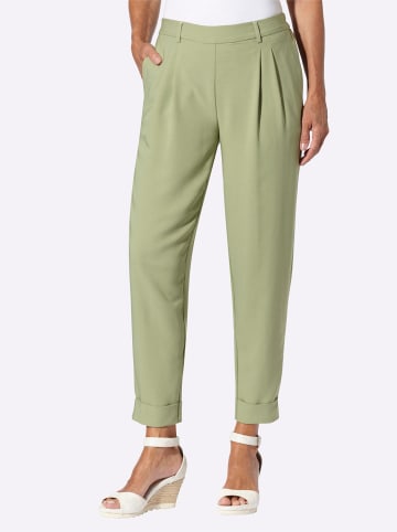 WITT WEIDEN Bundfaltenhose in schilf