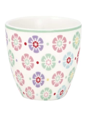 Greengate MINI Latte Cup RIKE Weiß mit Blumen