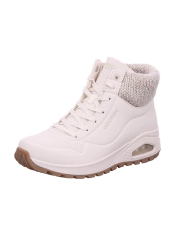 Skechers Damen Winterschuhe warm UNO RUGGED - DARLING DAZE in Weiß
