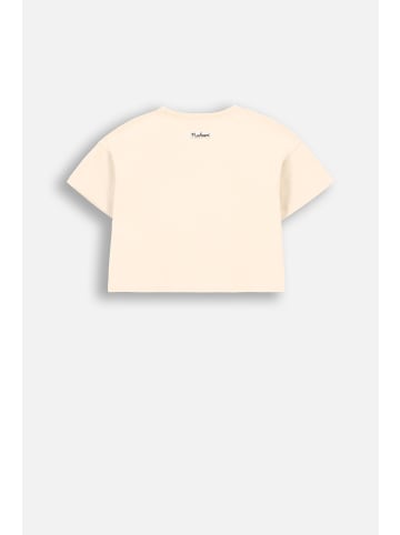 Coccodrillo T-Shirt mit kurzen Ärmeln in ecru