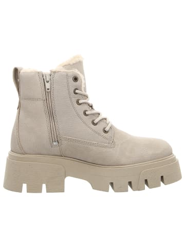Apple of Eden Schnürstiefelette in beige