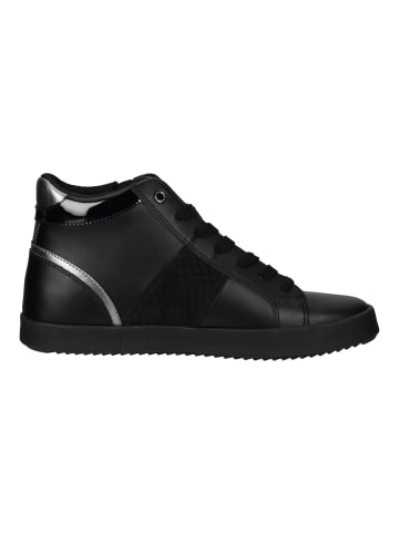 Geox Sneaker in Schwarz/Silber