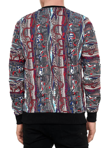 Rusty Neal Streetwear Sweater im 90er New York Style in Indigo