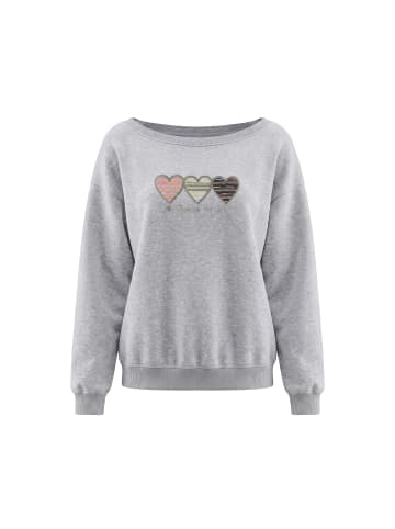 myMo Women Sweatshirt in Grey
