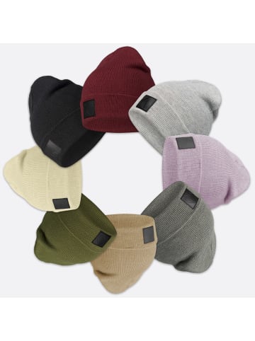 Occulto Winter Mütze Beanie Schwarz Label Charcoal
