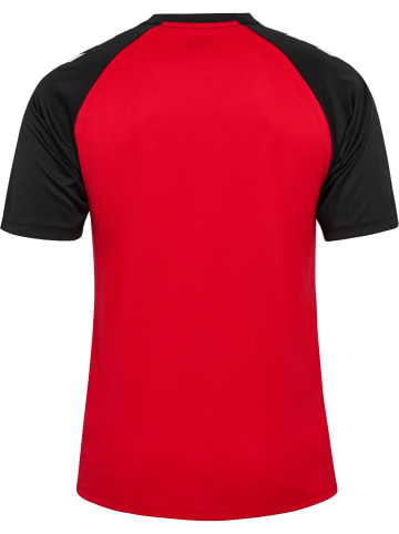 Hummel T-Shirt Raglanärmel Hmlmatch Erwachsene in TRUE RED/BLACK