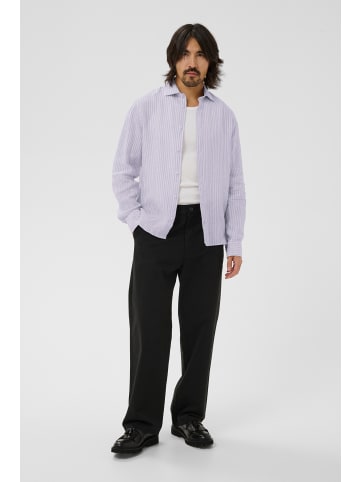 Matinique Langarm - Hemd MAmarc Gerade Passform in Lavender Aura