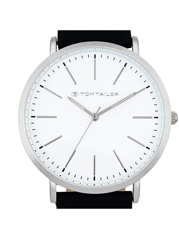 Tom Tailor Quarzuhr Alloy/Edelstahl, IP silber in Silber