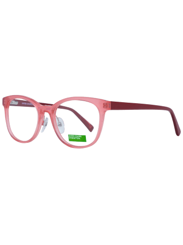 Benetton Damen Optische Fassungen Trapez Rose