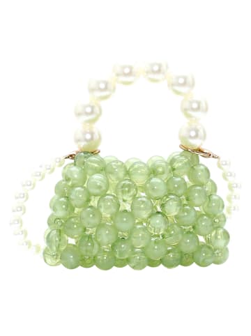 KOOSH Damen Handtasche in Grün Weiss