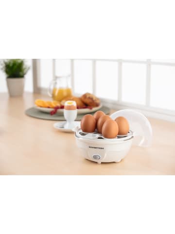 Gourmet Maxx Eierkocher für 7 Eier 350W weiß  Weiß