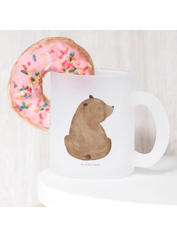 Mr. & Mrs. Panda Tee Tasse Bär Schulterblick ohne Spruch in Transparent