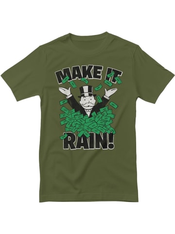 Monopoly T-Shirt "Monopoly Make It Rain T-Shirt" in Grün