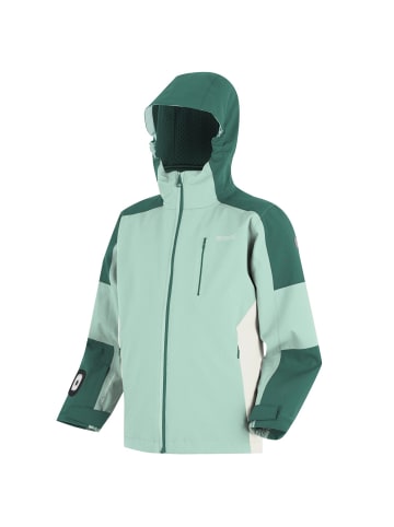 Regatta Trekktain 3 in 1 Jacke / Outdoorjacke Wasserdicht mit Kapuze in Mint