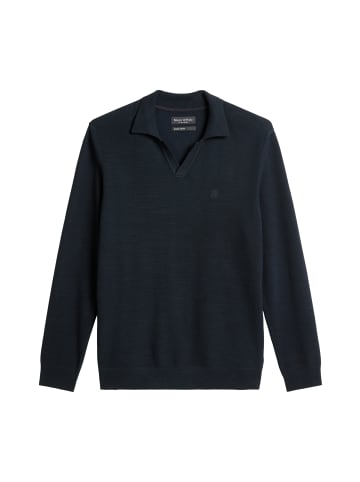 Marc O'Polo Polo-Pullover regular in Dark Navy