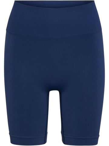 Hummel Tight Kurze Hose Hmlflow Multisport Damen in DRESS BLUES