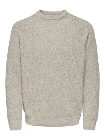 Only&Sons Pullover in Silver Lining